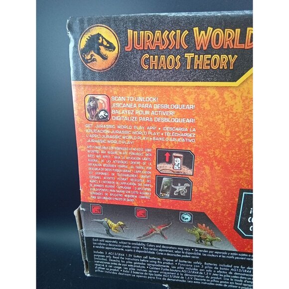 Jurassic World Chaos Theory Kryptops Dinosaur Wild Roar Feature Mattel Toy - Picture 5 of 7